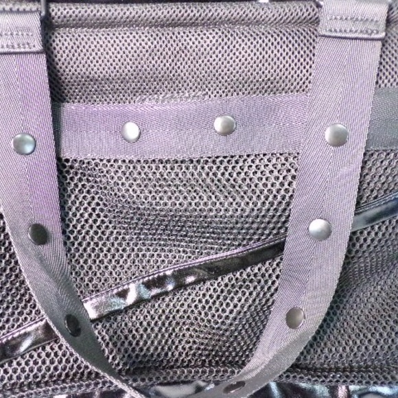 Go Dash Dot Tote Draw String Multi Pockets 19" - Picture 2 of 5